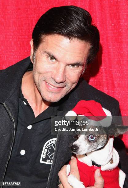 Lorenzo Lamas attends the Children's Hospital Toy Drive & KISS Concert held at Infusion Lounge on December 4, 2012 in Universal City, California.
