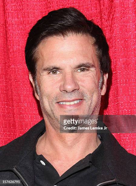 Lorenzo Lamas attends the Children's Hospital Toy Drive & KISS Concert held at Infusion Lounge on December 4, 2012 in Universal City, California.