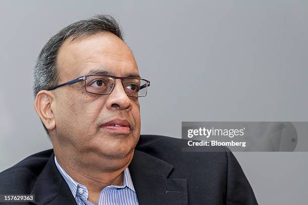 Alok Agarwal, chief financial officer of Reliance Industries Ltd., attends the PwC CFO Conclave in Mumbai, India, on Wednesday, Dec. 5, 2012. Now is...