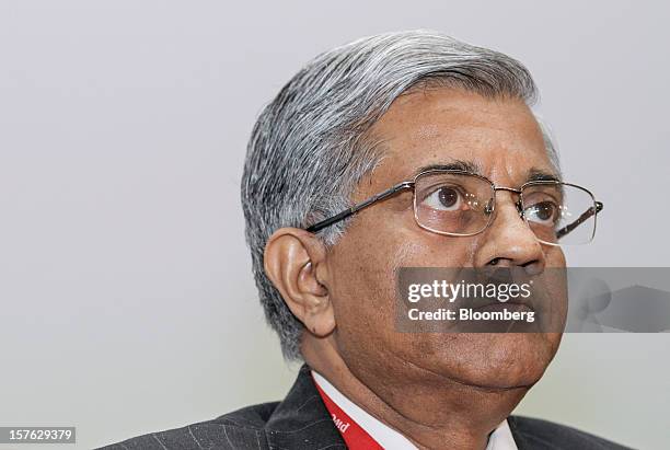 Diwakar Gupta, managing director and chief financial officer of State Bank of India Ltd. , attends the PwC CFO Conclave in Mumbai, India, on...