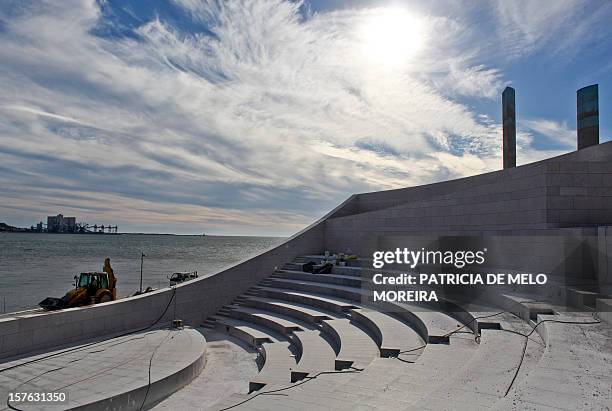 Story by Anne Le Coz - General view of the amphitheater of the Champalimaud Center of the Unknown in Belem, outskirts of Lisbon, on 24 September,...