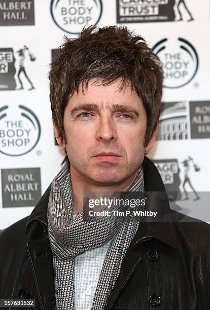 Noel Gallagher attends a press conference to announce the line up for Teenage Cancer Trust 2013 at Royal Albert Hall on December 5, 2012 in London,...