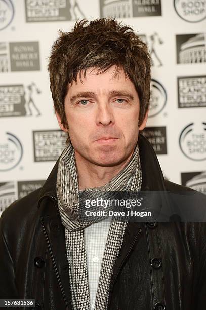 Noel Gallagher attends the press conference to announce the line up for Teenage Cancer Trust 2013 at Royal Albert Hall on December 5, 2012 in London,...