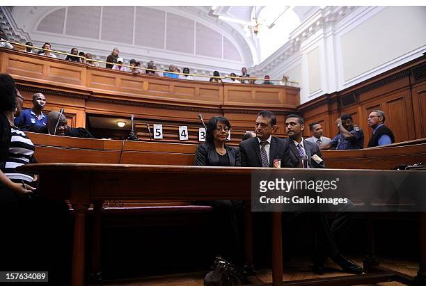 Vinod Hindocha, father of murdered Anni Dewani at the Cape Town High Cour at the Cape Town High Court on December 5, 2012 in Cape Town, South Africa....