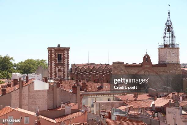 st. john's cathedral, perpignan - france - pejft stock pictures, royalty-free photos & images