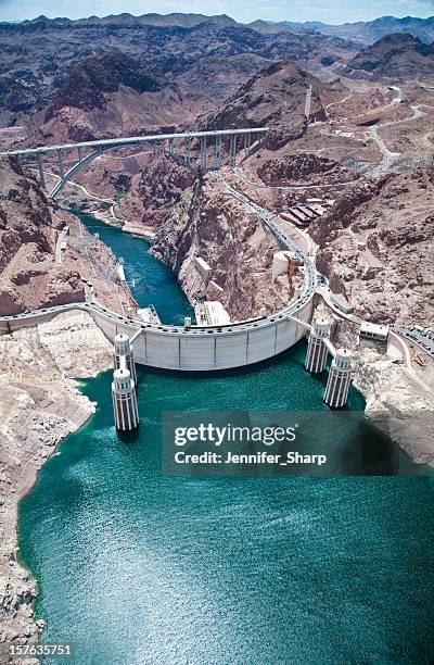 hoover dam - hydroelectric power stock pictures, royalty-free photos & images