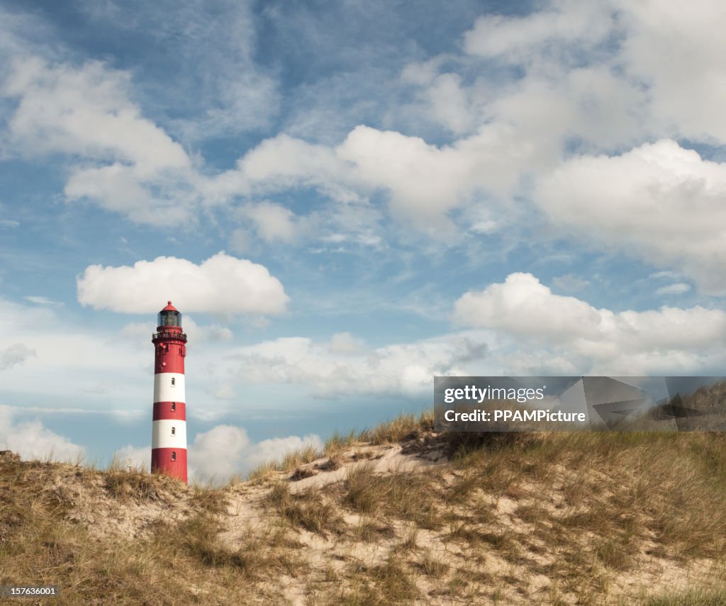 Lighthouse in the dunes