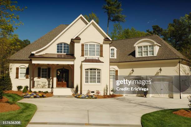 home exterior - new pavement stock pictures, royalty-free photos & images