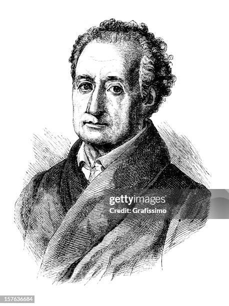 Goethe German 252 Illustration Of Goethe High Res Illustrations - Getty Images