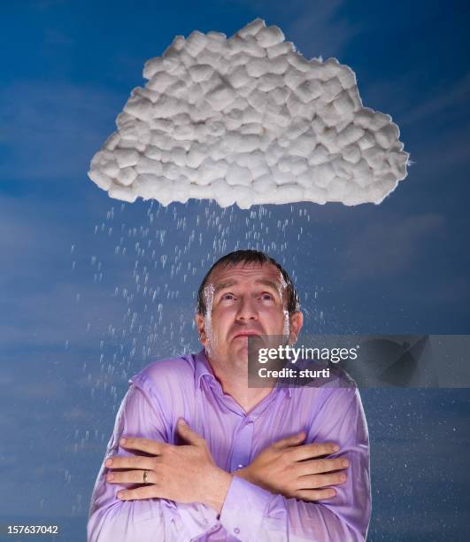 Grumpy Manager Getting Rained On Are You Ready Storm Photos and Premium High Res Pictures - Getty Images