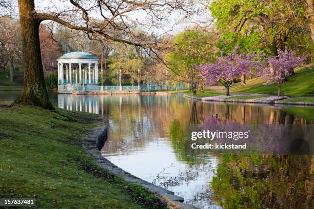 roger williams park, providence - rhode island stock-fotos und bilder