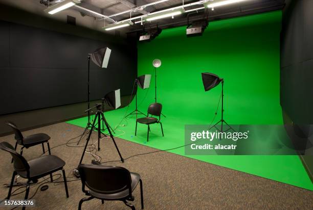 video-studio - chroma key stock-fotos und bilder