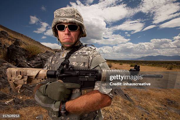 special ops military soldier - afghanistan war stockfoto's en -beelden