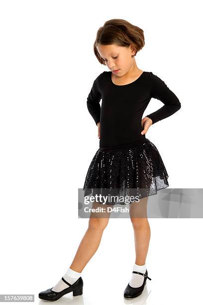 young tap dancer - tap dancing stock pictures, royalty-free photos & images