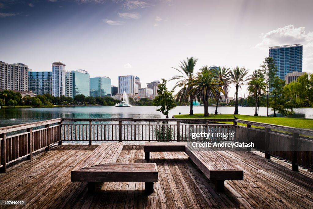 Orlando downtown, Lago Eola