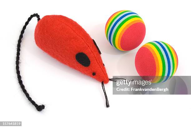 cat toys - mouse cat stock pictures, royalty-free photos & images