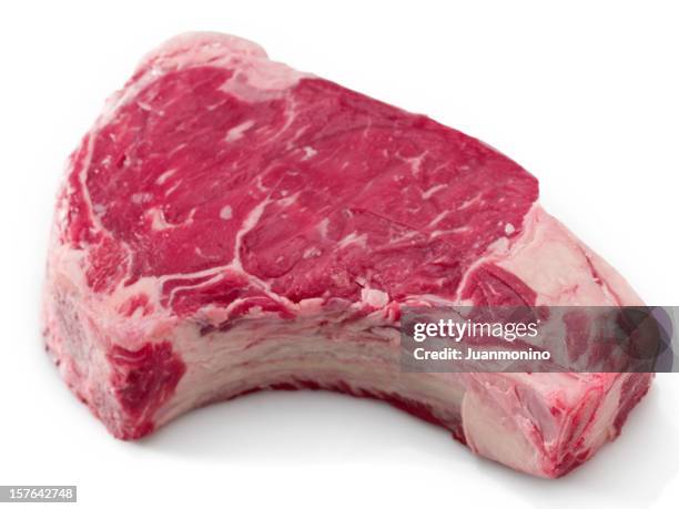 big juicy beef steak - tomahawk stock pictures, royalty-free photos & images