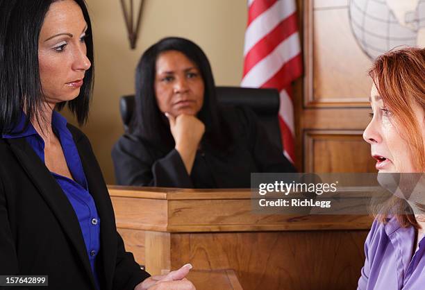 courtroom witness - judge bench stock pictures, royalty-free photos & images