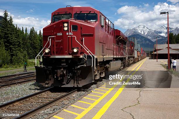 Large Red Train Red Train Canada Photos and Premium High Res Pictures - Getty Images
