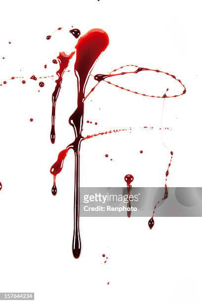 realistic blood drip - blood stock pictures, royalty-free photos & images