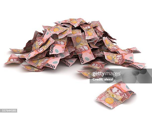 new zealand currency - accumulation stock pictures, royalty-free photos & images