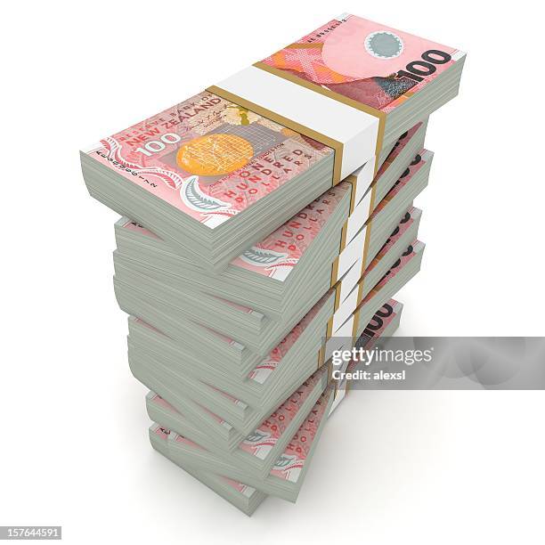 new zealand currency - new zealand exchange stock pictures, royalty-free photos & images
