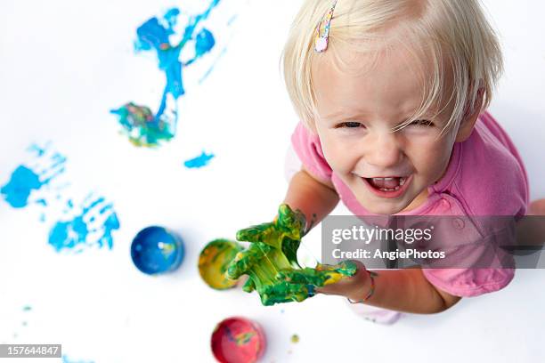 finger painting - finger painting stock pictures, royalty-free photos & images