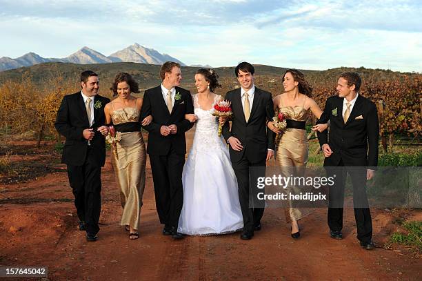 wedding - bridesmaid stock pictures, royalty-free photos & images