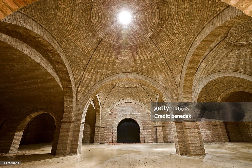 Cave à vins voûtée