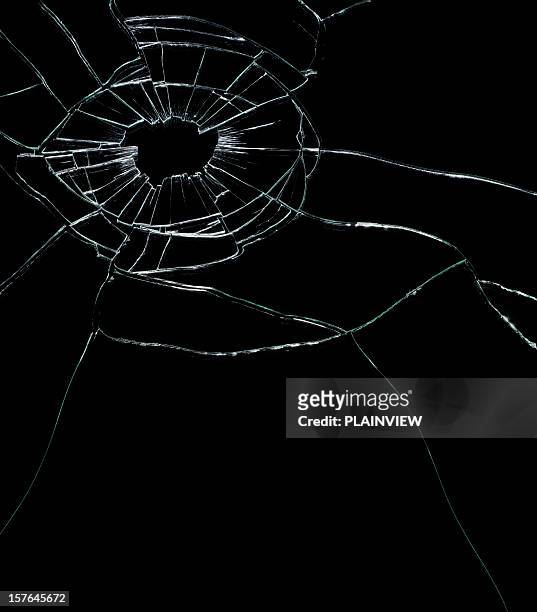 cracked glass - glass shatter stock pictures, royalty-free photos & images