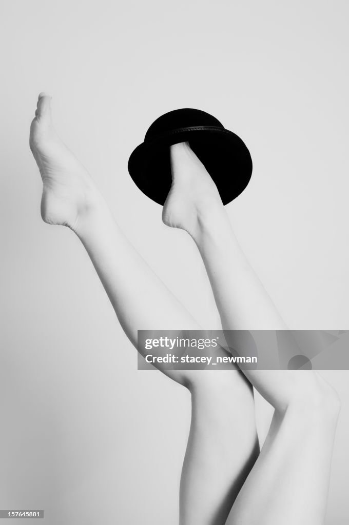 Beautiful Legs, Man's Bowler Hat