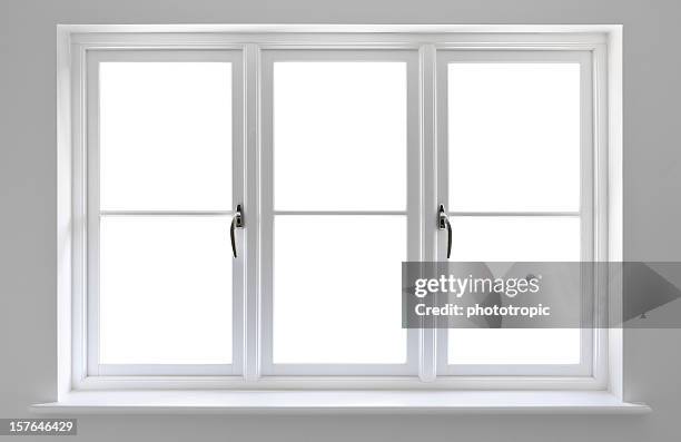 blanco, windows - marco de ventana fotografías e imágenes de stock