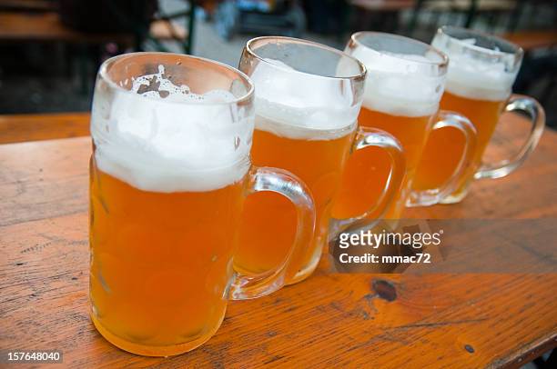 beer - wheat beer stock pictures, royalty-free photos & images