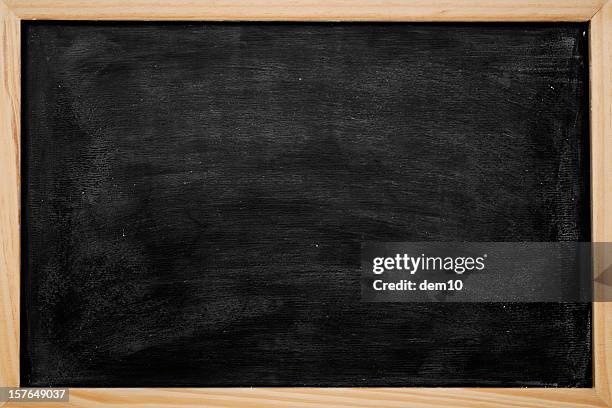 blank chalkboard background - chalkboard background stockfoto's en -beelden