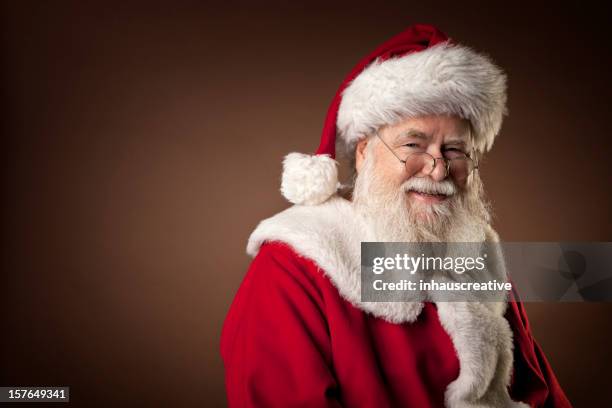 pictures of real santa claus - father christmas stock pictures, royalty-free photos & images