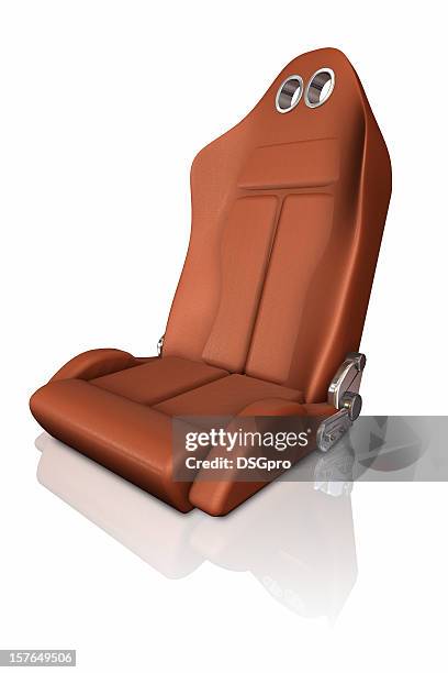 car seat - leather seats car stock pictures, royalty-free photos & images