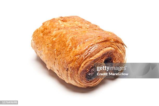 chocolate bread - pain au chocolat stock pictures, royalty-free photos & images