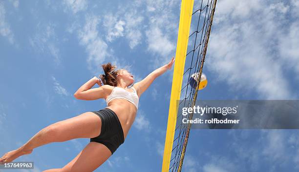 voleibol - volear fotografías e imágenes de stock