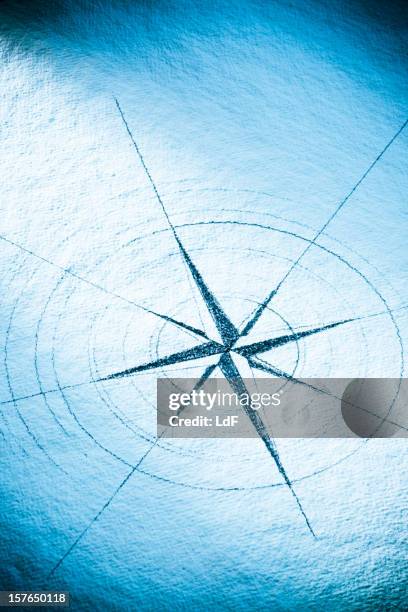 Paper Map Compass Photos and Premium High Res Pictures - Getty Images