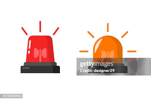 Emergency Siren Light Set. Emergency Siren Light Set.