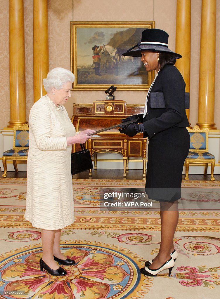 Audience With Queen Elizabeth II At Buckingham Palace