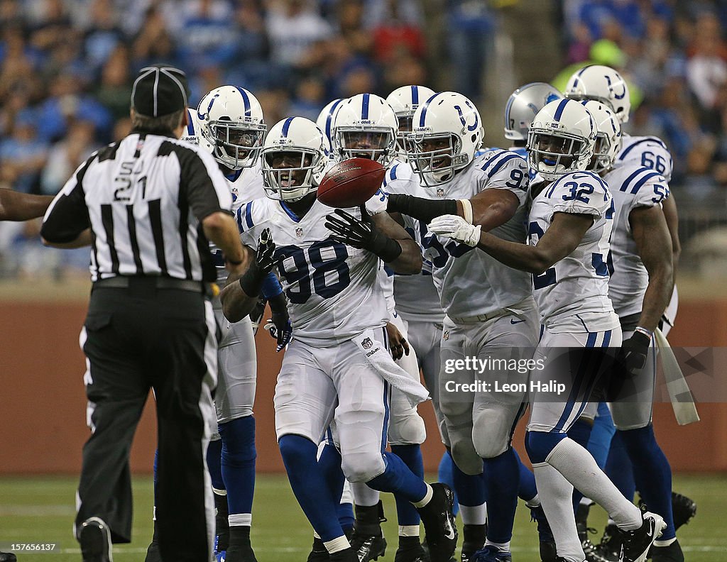 Indianapolis Colts v Detroit Lions