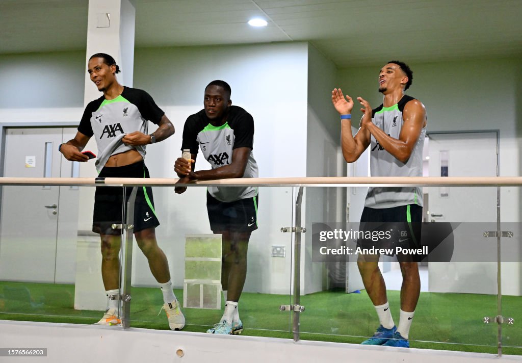 Liverpool Pre-Season Training Session