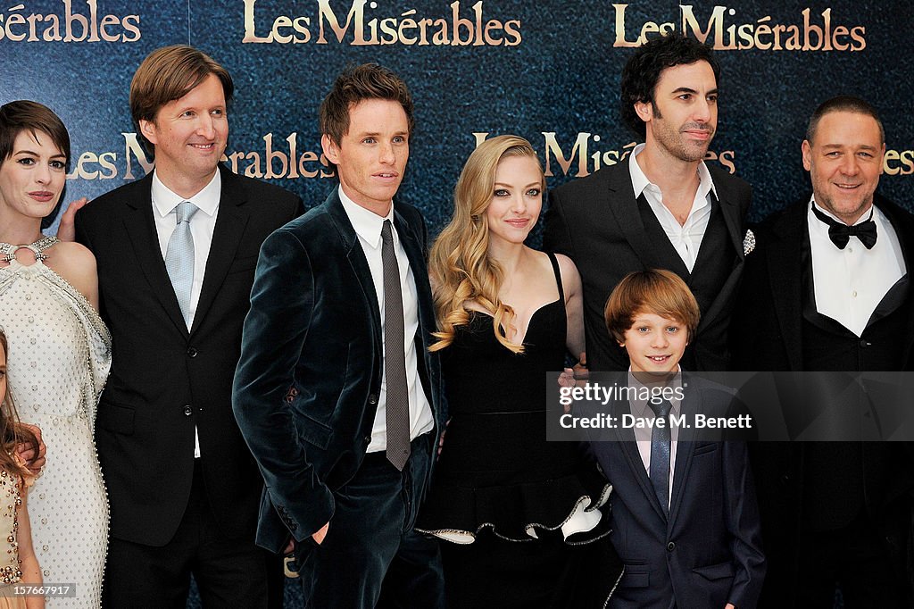 Les Miserables - World Premiere - Inside Arrivals