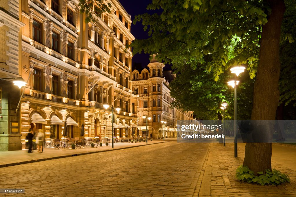 Helsinki, Finland, The Esplanade Boulevard