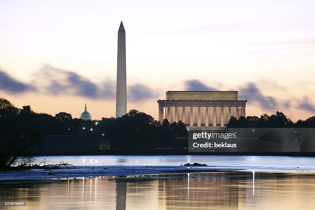 Washington DC at Dawn