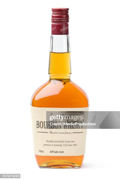 bourbon kentucky whisky - 瓶 個照片及圖片檔