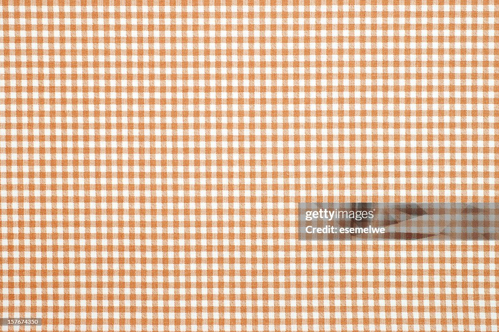Gingham pattern fabric