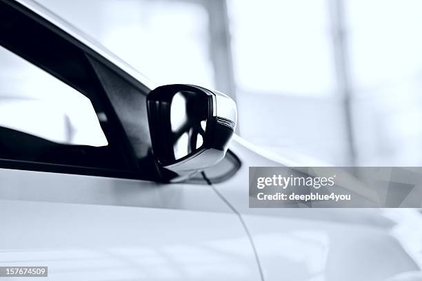 abstract white new car - white color car stock pictures, royalty-free photos & images