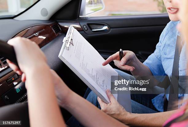 driving test - driving instructor stock pictures, royalty-free photos & images